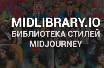 Midlibrary.io – лучшие стили и техники для нейросети Midjourney