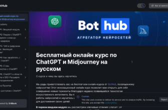 Курс по Midjourney и ChatGPT