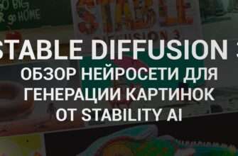 Обзор нейросети Stable Diffusion 3